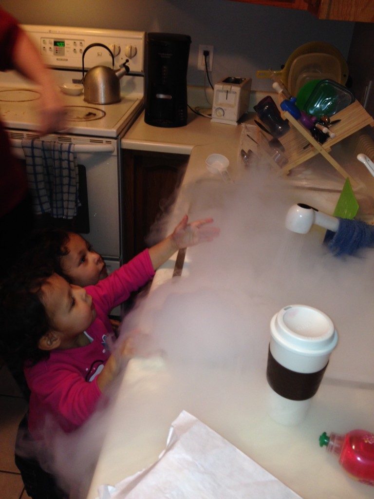 Fun with dry ice...